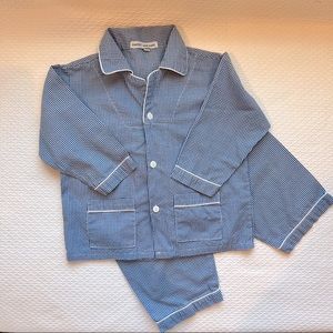 Sweet Dreams Navy Gingham Pajamas